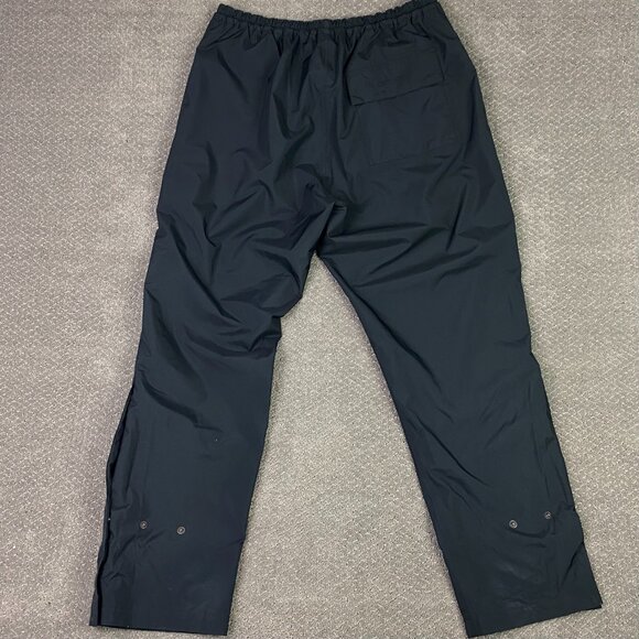 FootJoy DryJoys Rain Pants Men's XL Black Golf Ankle Zip Zipper Waterproof - Picture 6 of 16